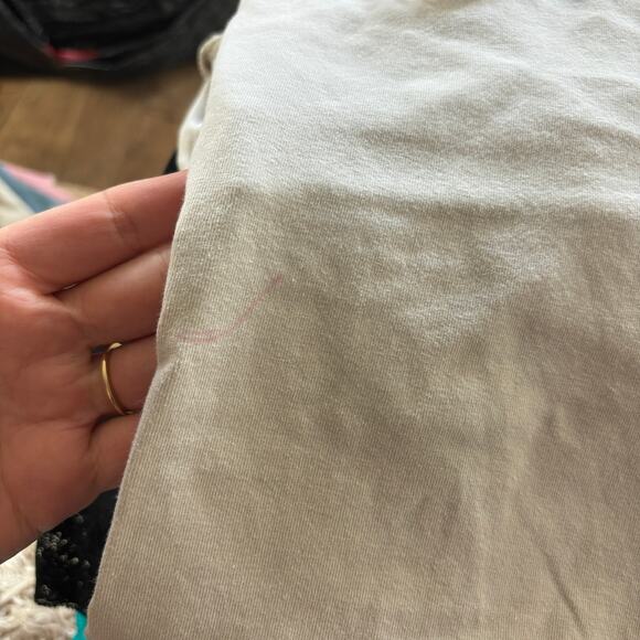 Lot of 3 Express Sexy Stretch Tank Tops Built-In Bra Lace Cami Y2K 2000s Sz L - Picture 6 of 6